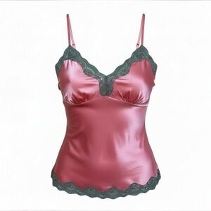 Gold Hawk 100% Silk Coral Camisole - NWT